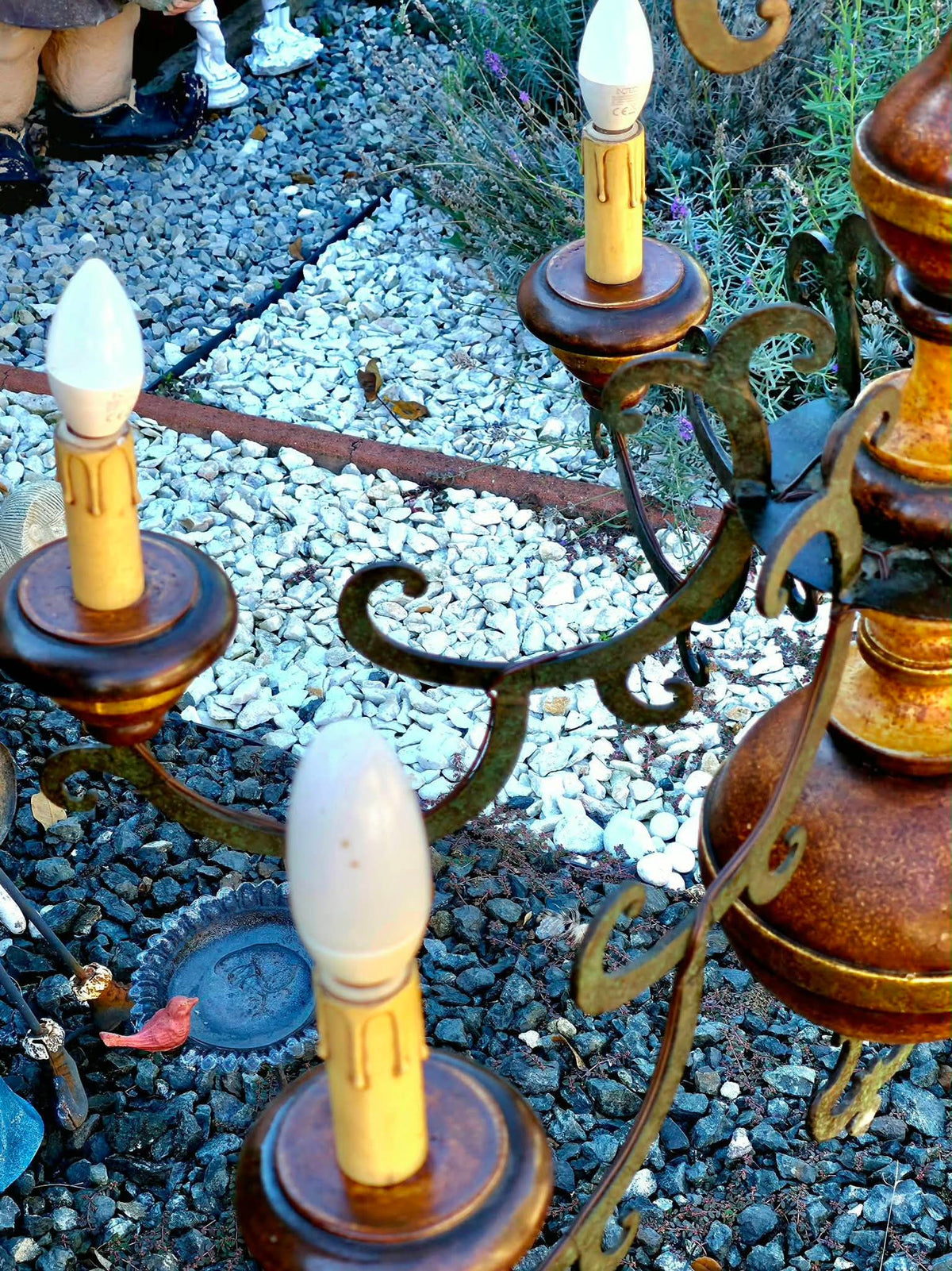 Candelabru Rustic