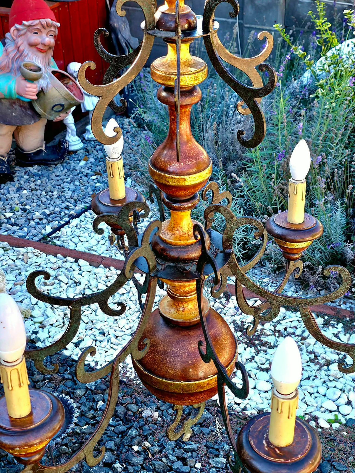Candelabru Rustic