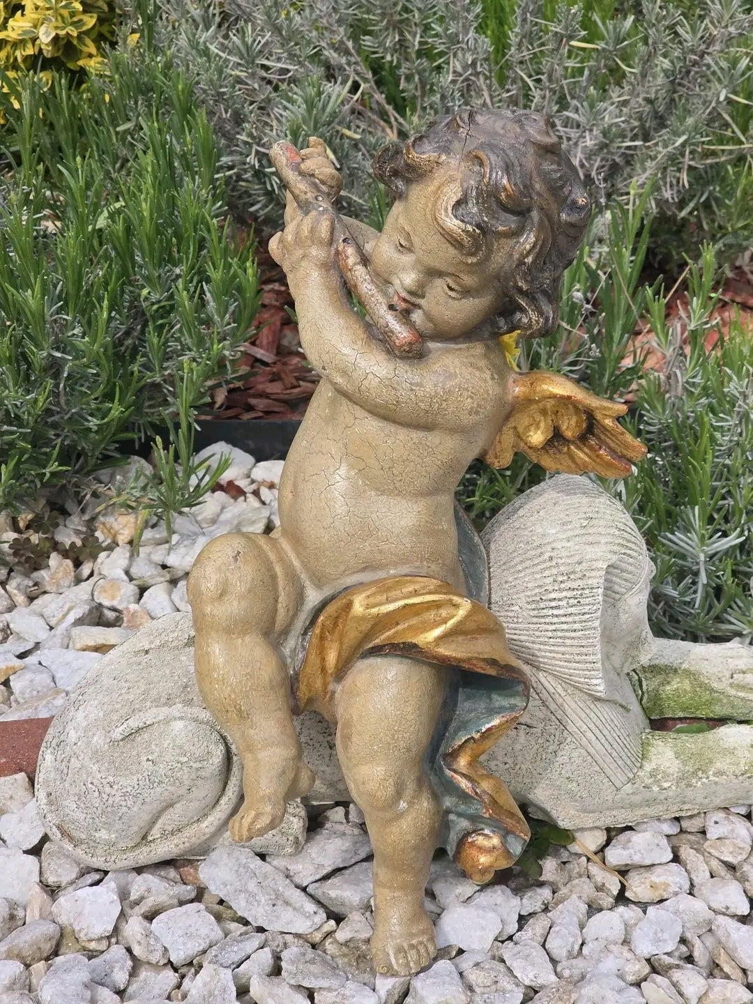 Statuetă Înger Flaut