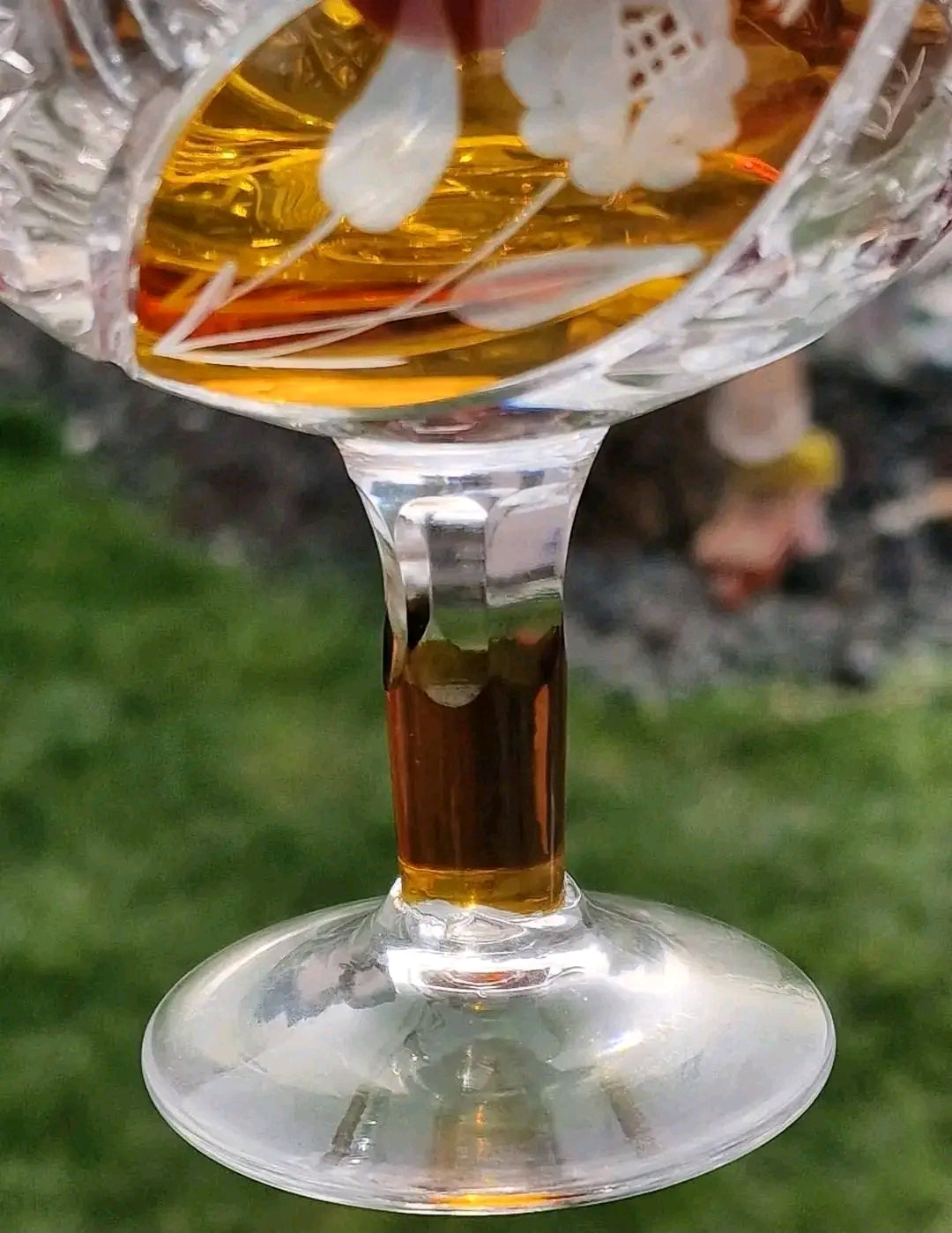 Pahare Cristal Chihlimbar