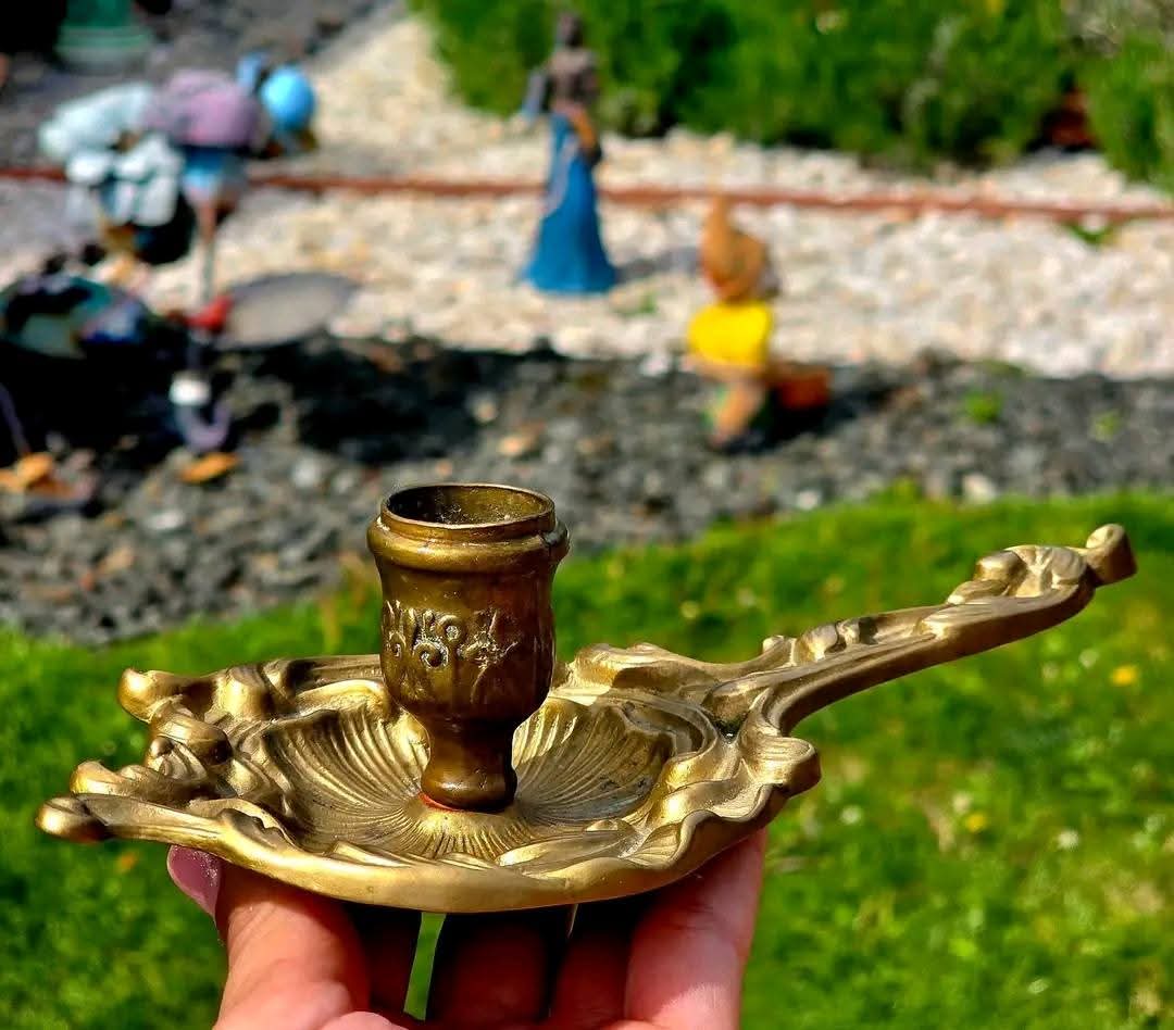 Sfeșnic bronz