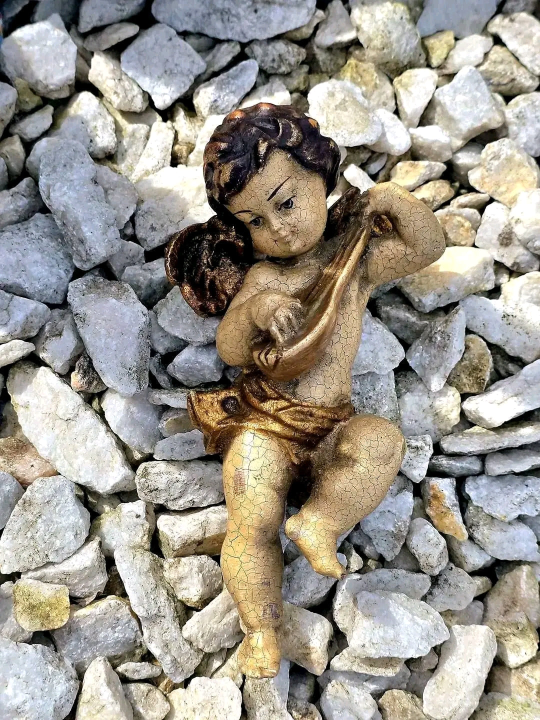 Statuetă Inger Craquelle