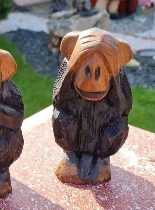 Statuete maimuțe înțelepte