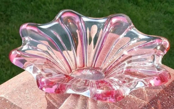 Fructieră Murano Pink