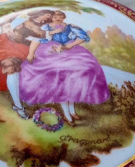 Casetă Limoges Fragonard