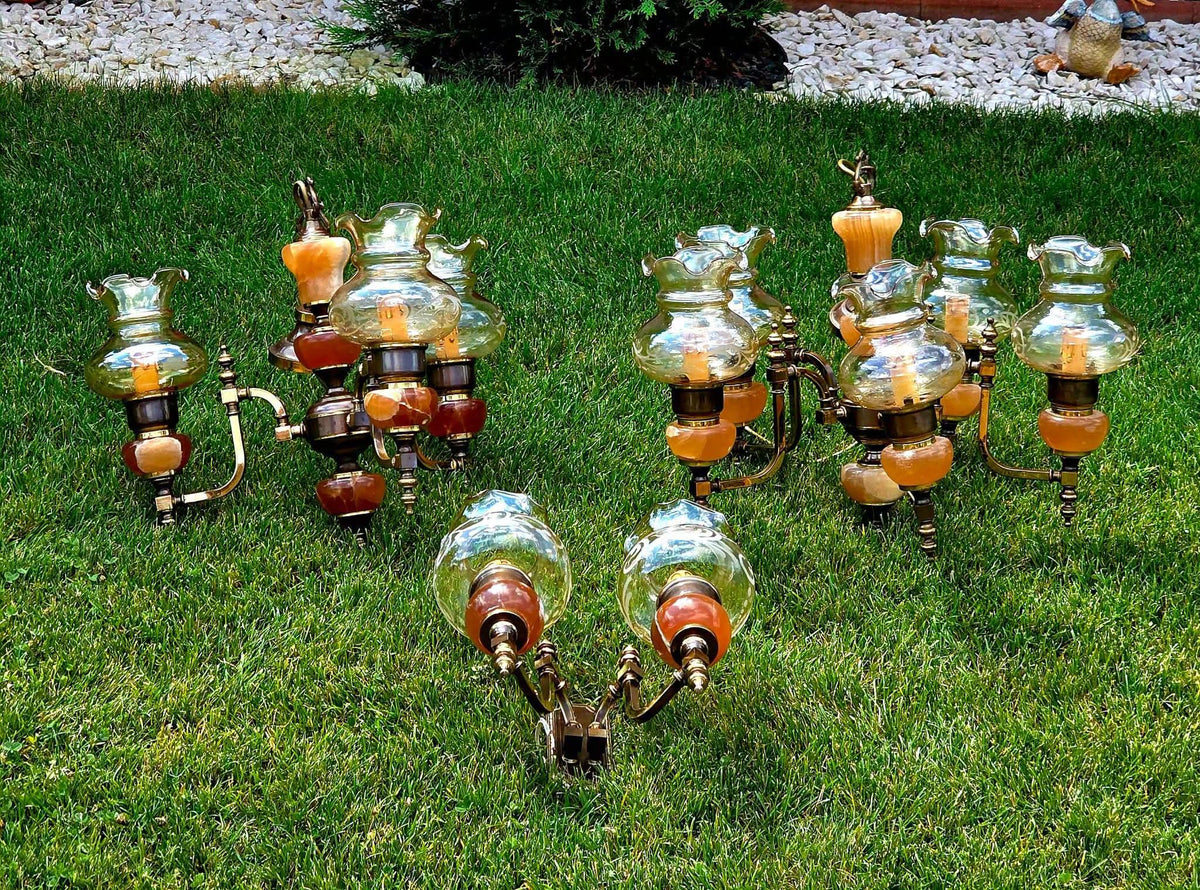 Set candelabre