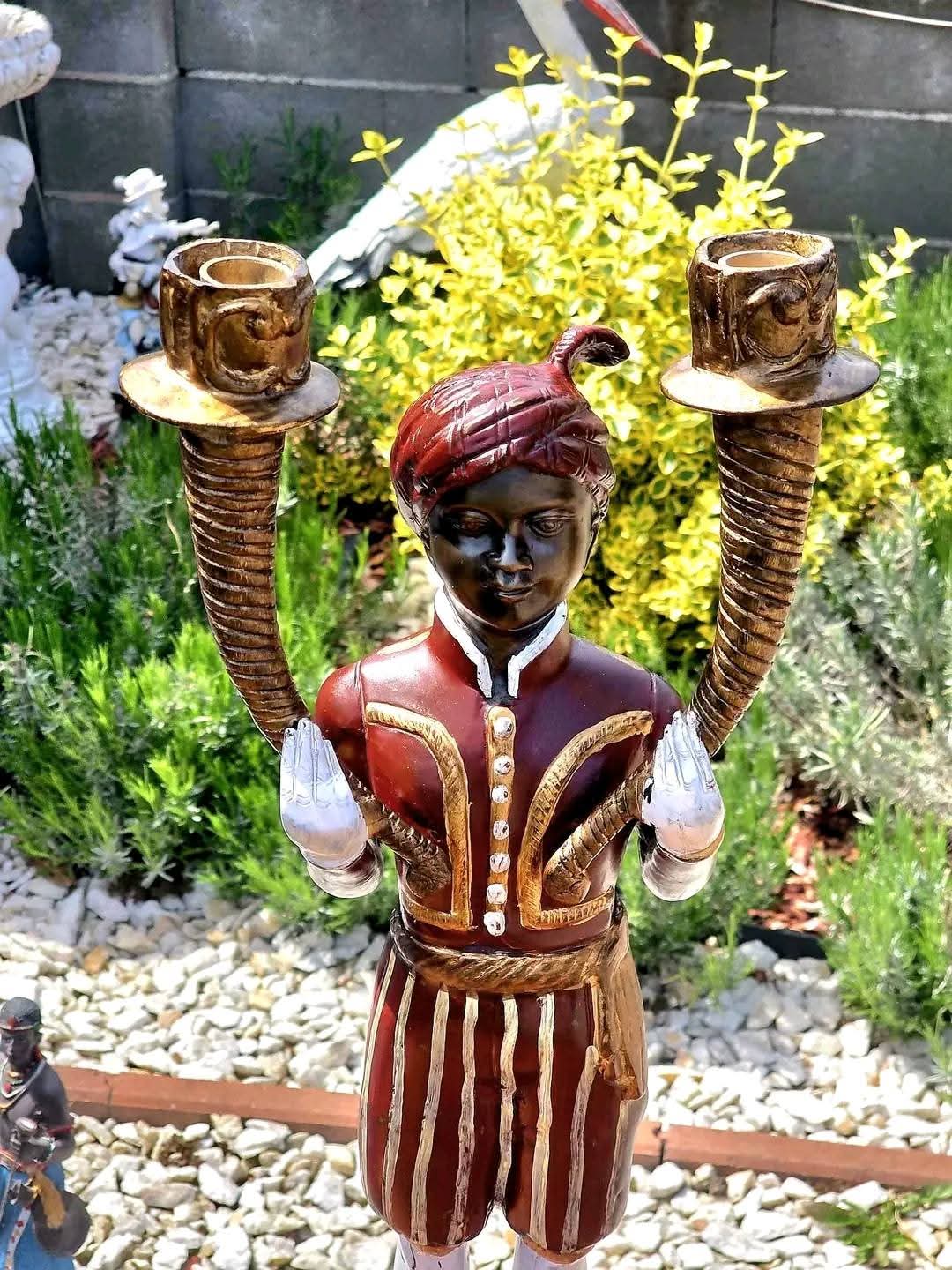 Statuetă Bronz Nubian