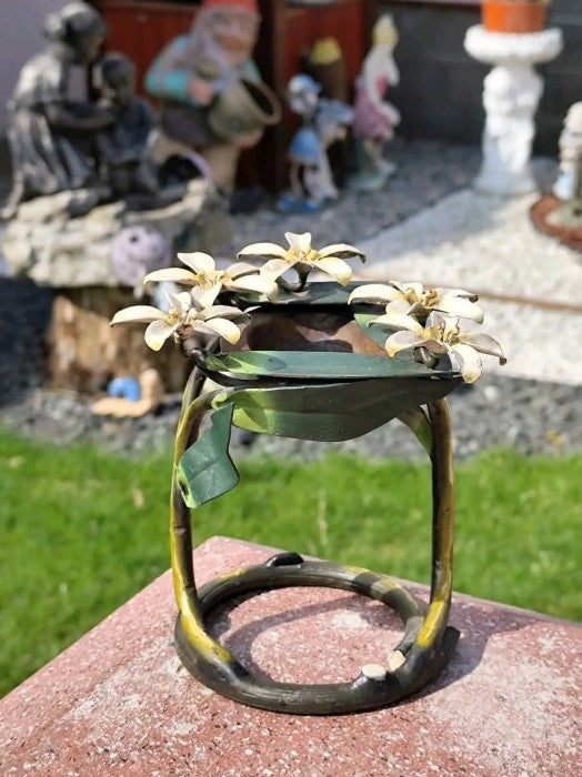 Suport lumânare floricele