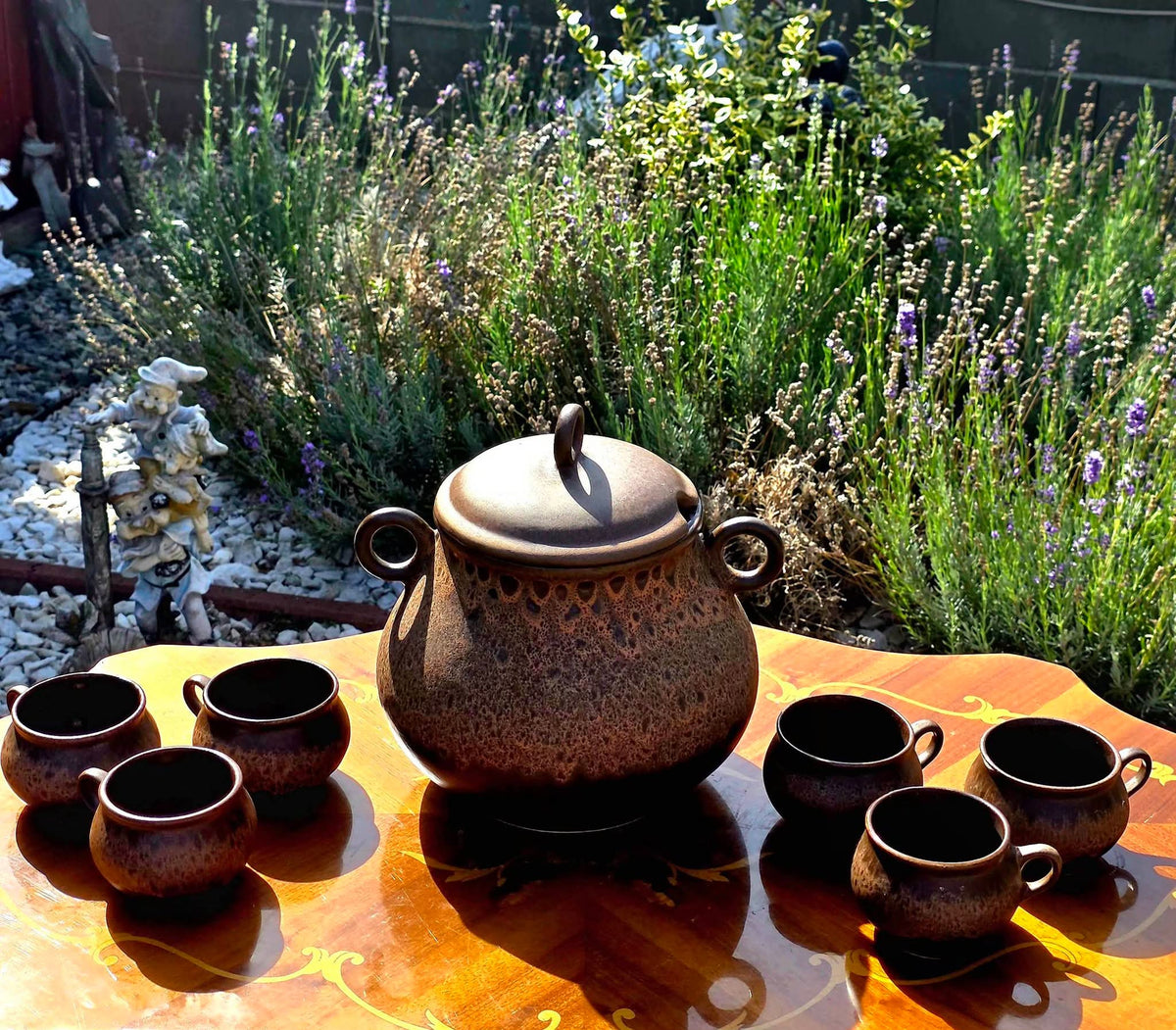 Set servire ceramică
