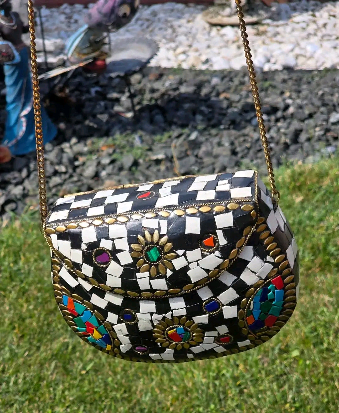 Poșetă mozaic