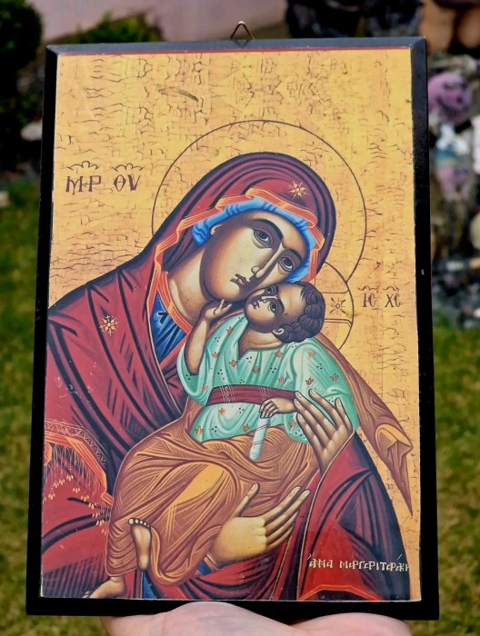Icoană Fecioara Maria