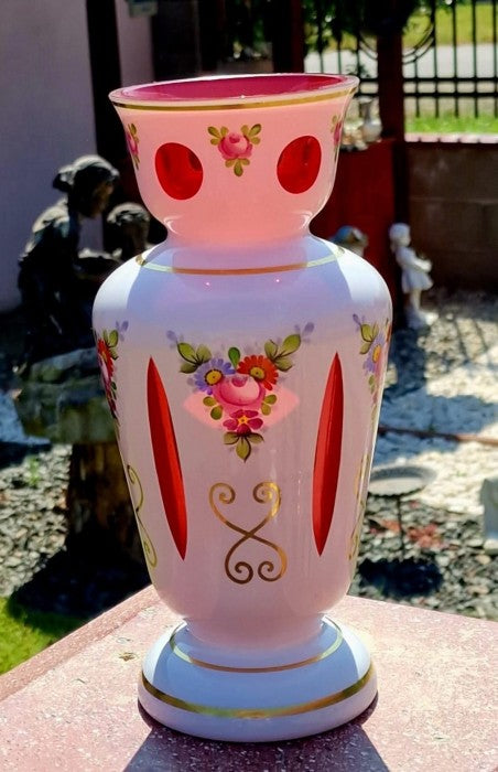 Vază Stilul Moser