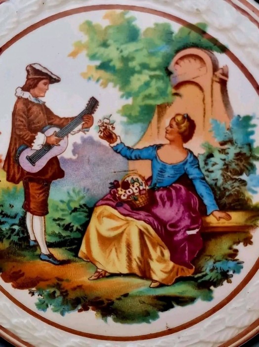 Farfurie decorativă Fragonard