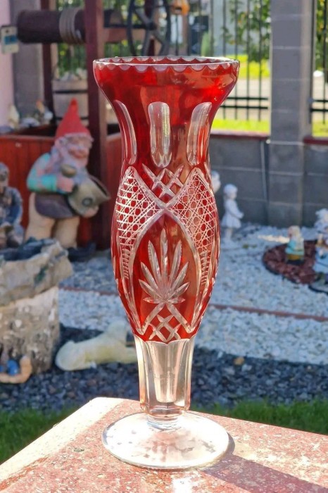 Vază din cristal