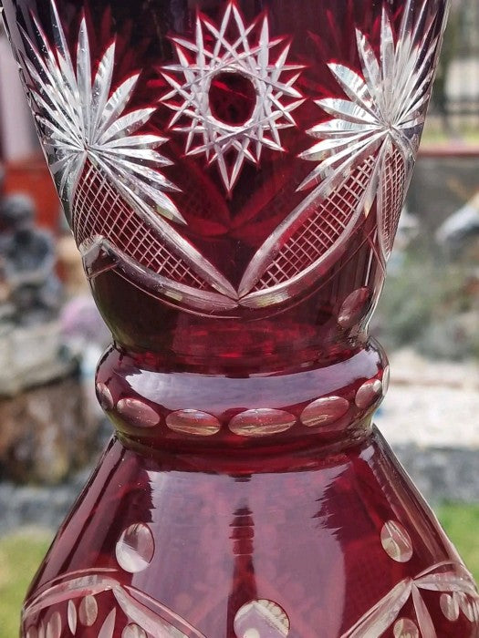 Vază Cristal Rubin