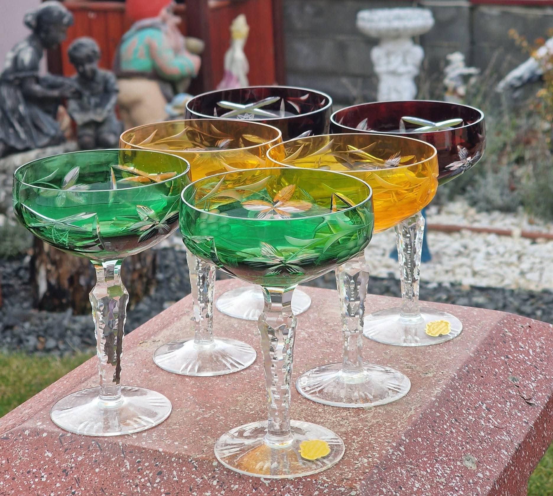 Set pahare din cristal