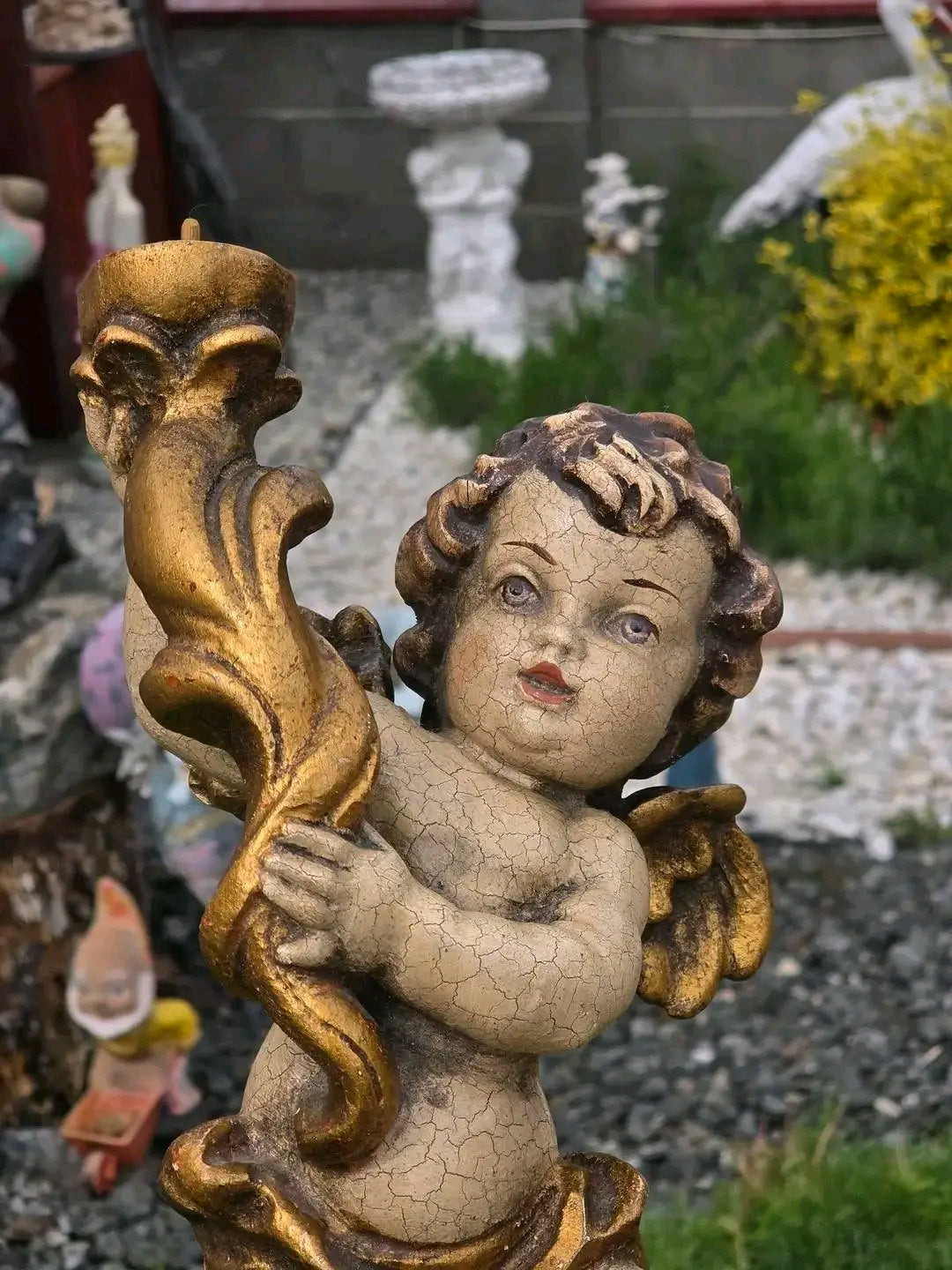 Statuetă Inger Baroc