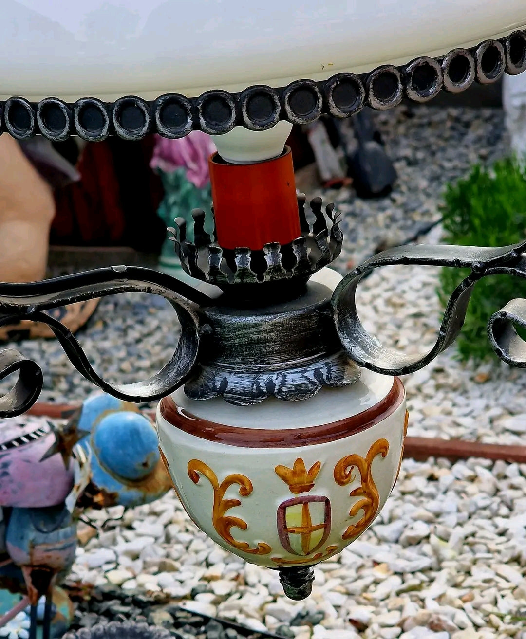 Lustra Rustică Ceramică
