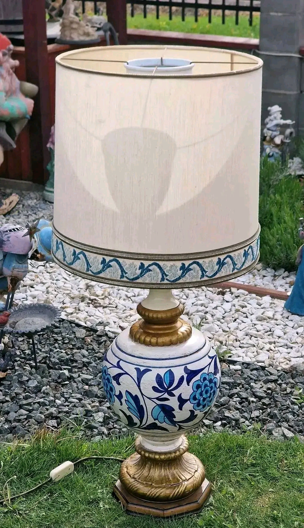Lampă Vintage Blue