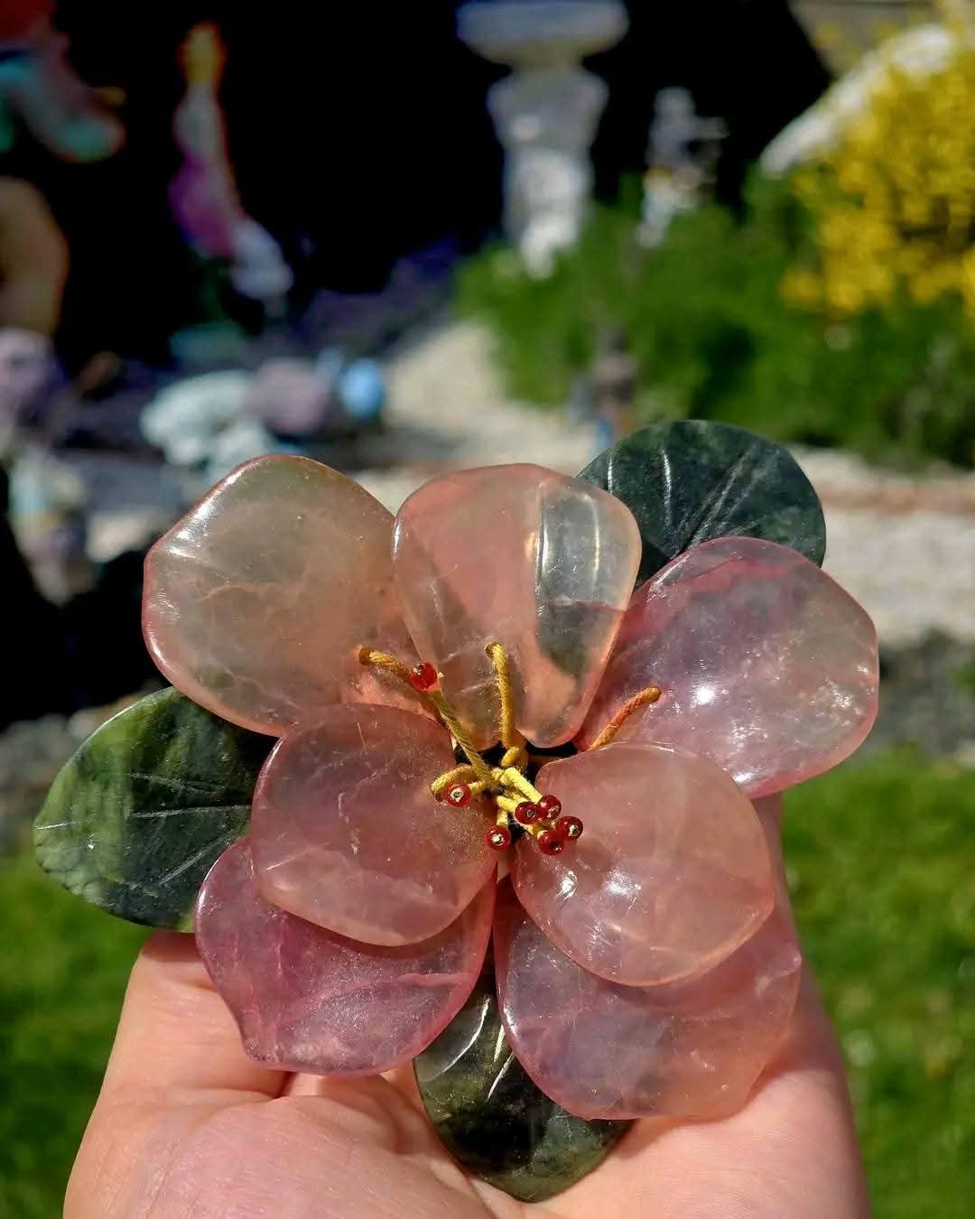 Floare Pietre Semi Prețioase