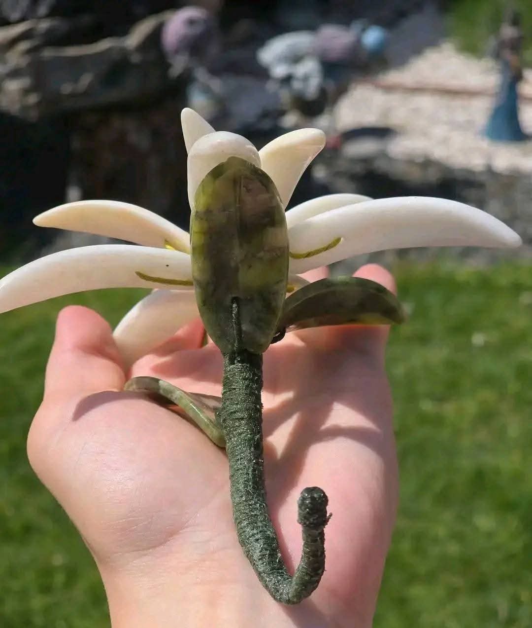 Decorațiune Floare Pietre Semiprețioase