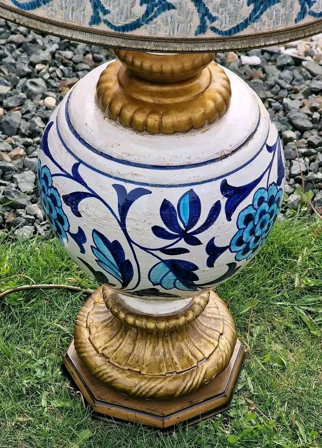 Lampă Vintage Blue