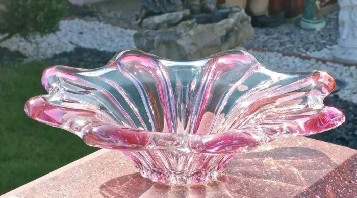 Fructieră Murano Pink