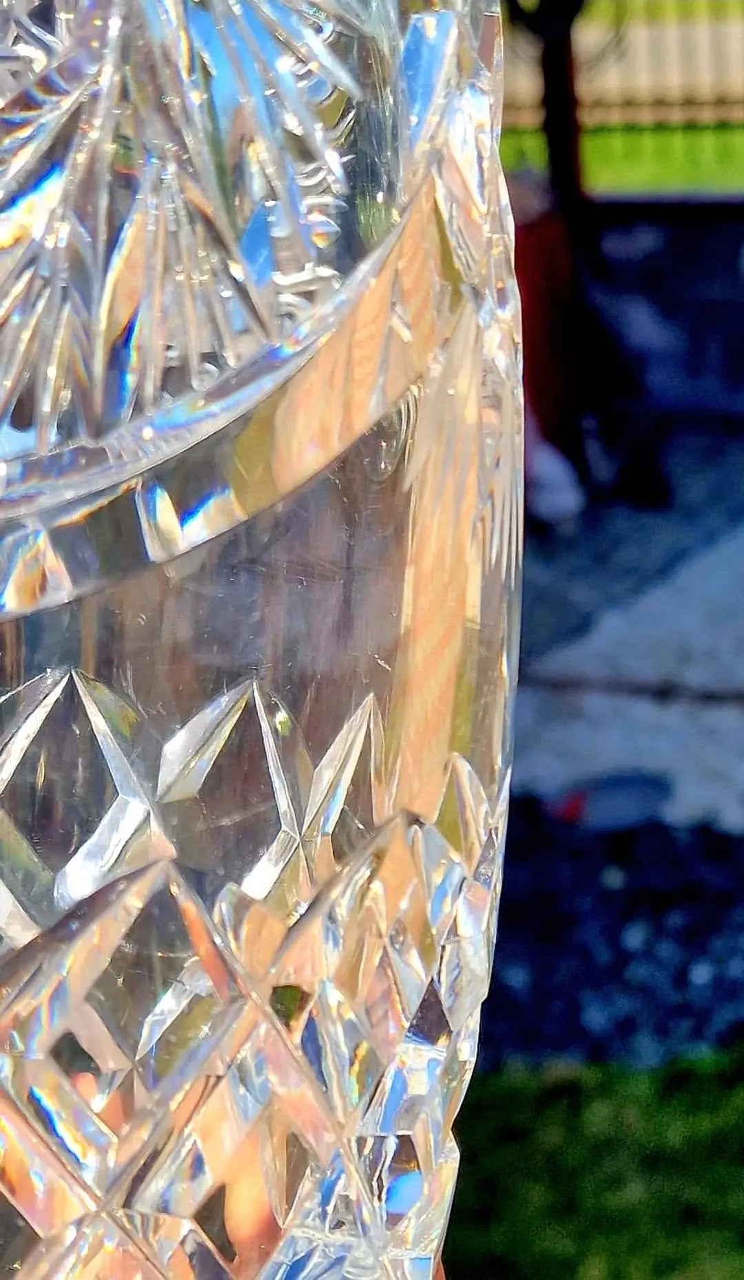 Vază din cristal