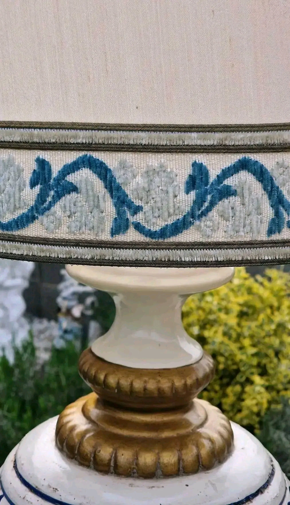 Lampă Vintage Blue