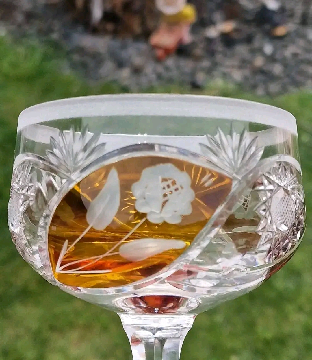 Pahare Cristal Chihlimbar