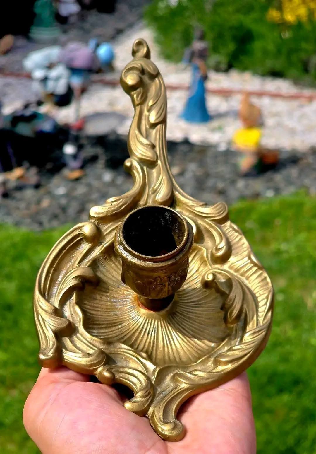 Sfeșnic bronz