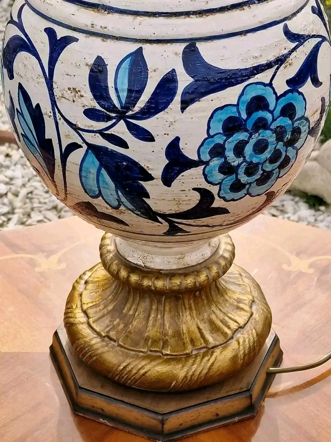 Lampă Vintage Blue