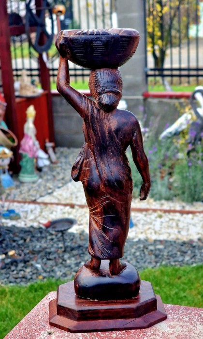 Statuetă Femeia Tradițională Africa