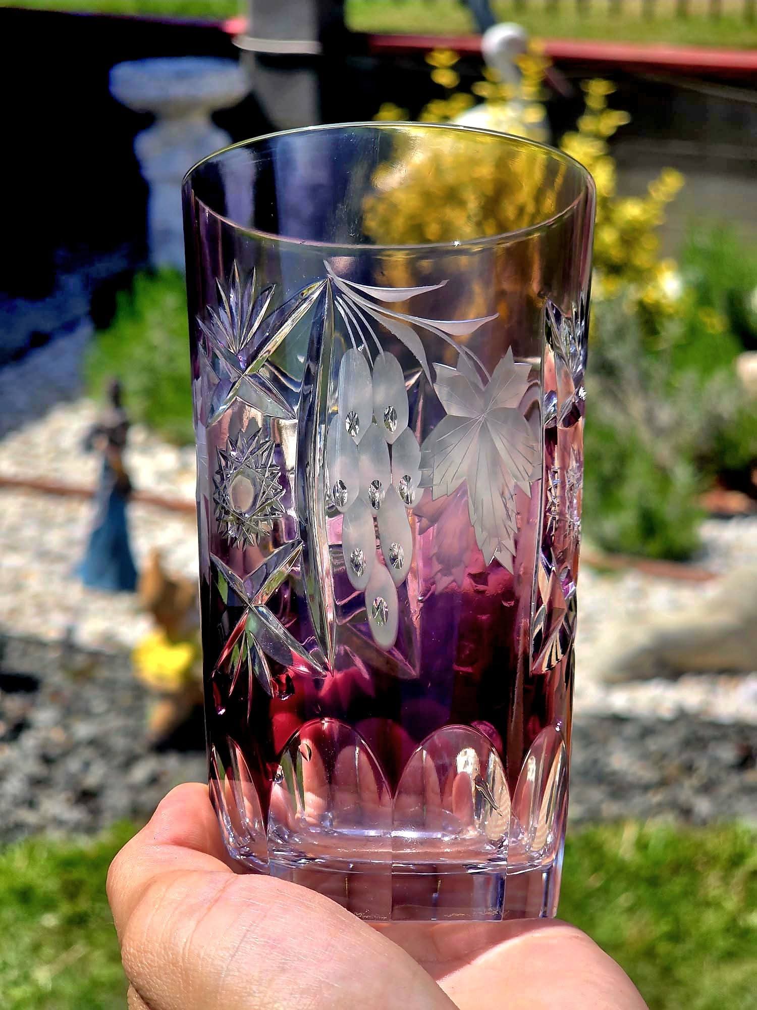 Set 6 Pahare Cristal