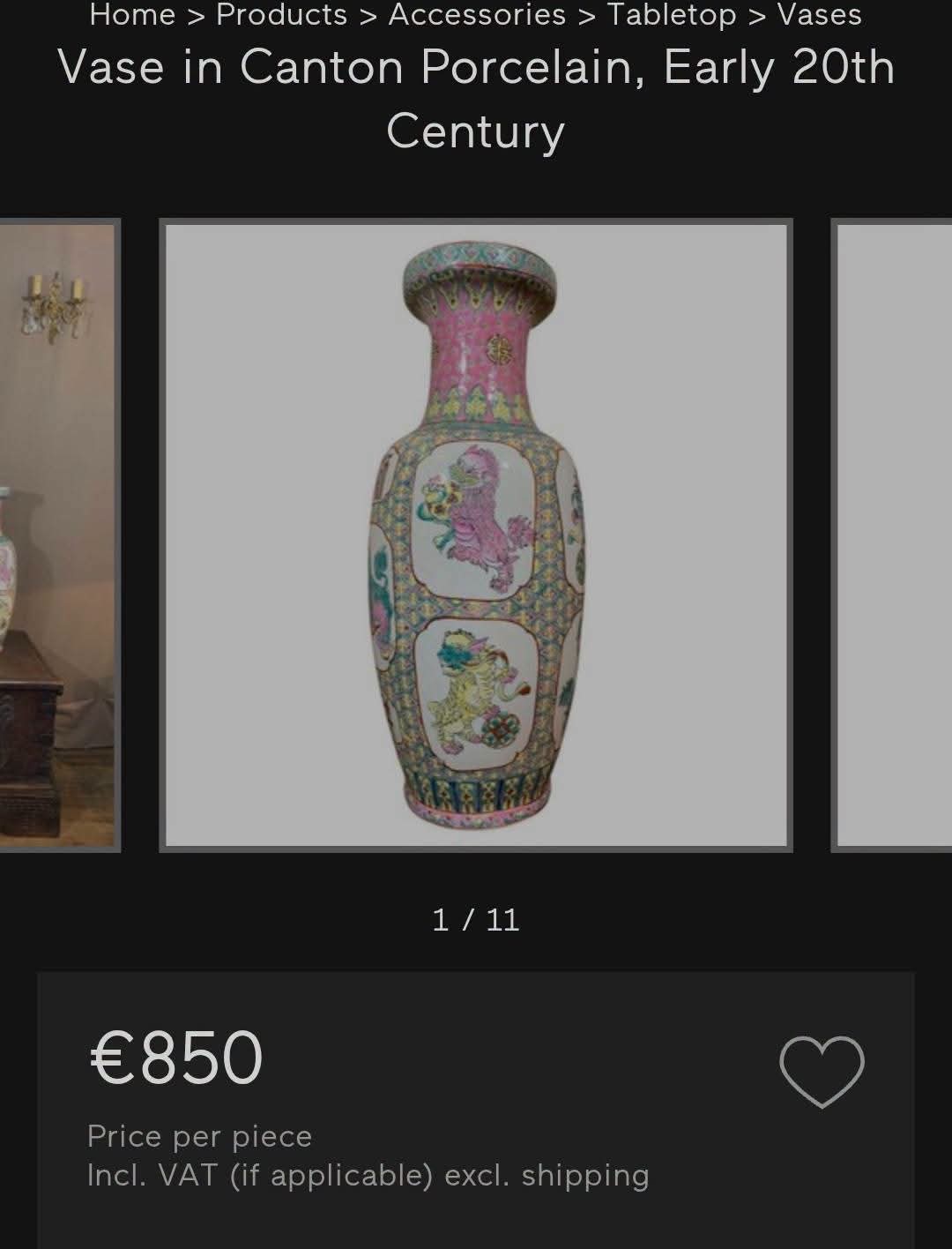 Vază Chinezească