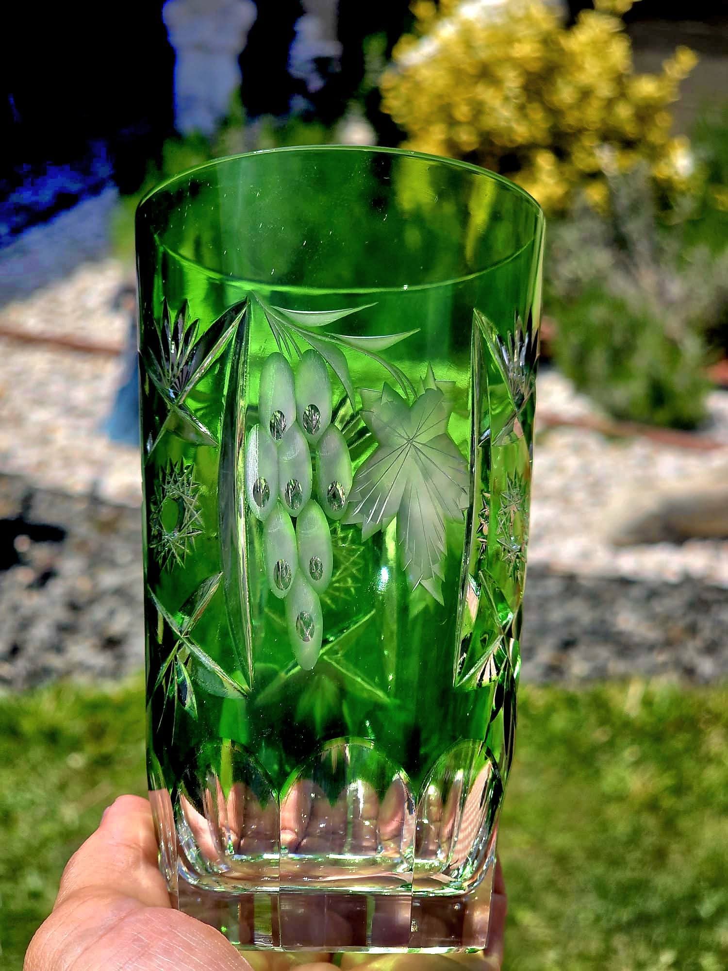 Set 6 Pahare Cristal