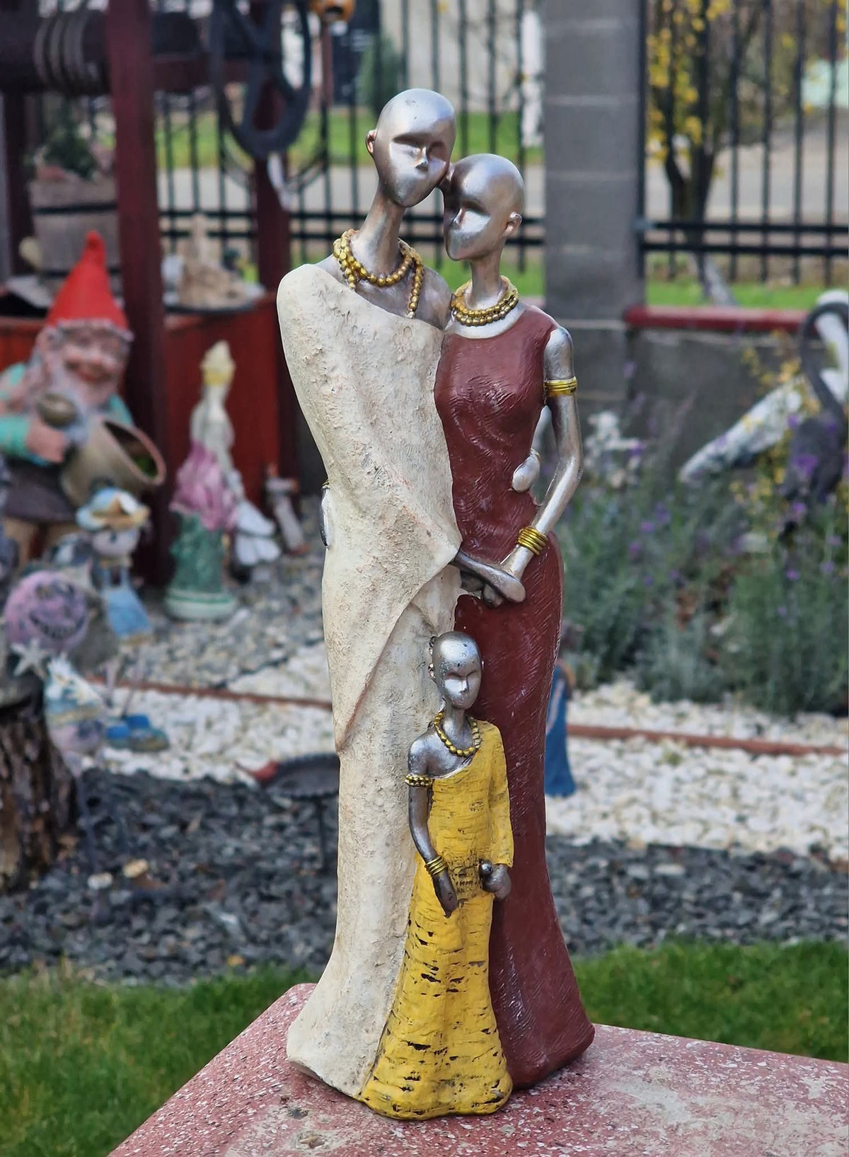 Statuetă Familie Masai