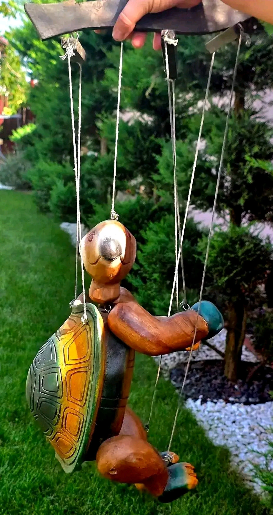 Marionetă lemn