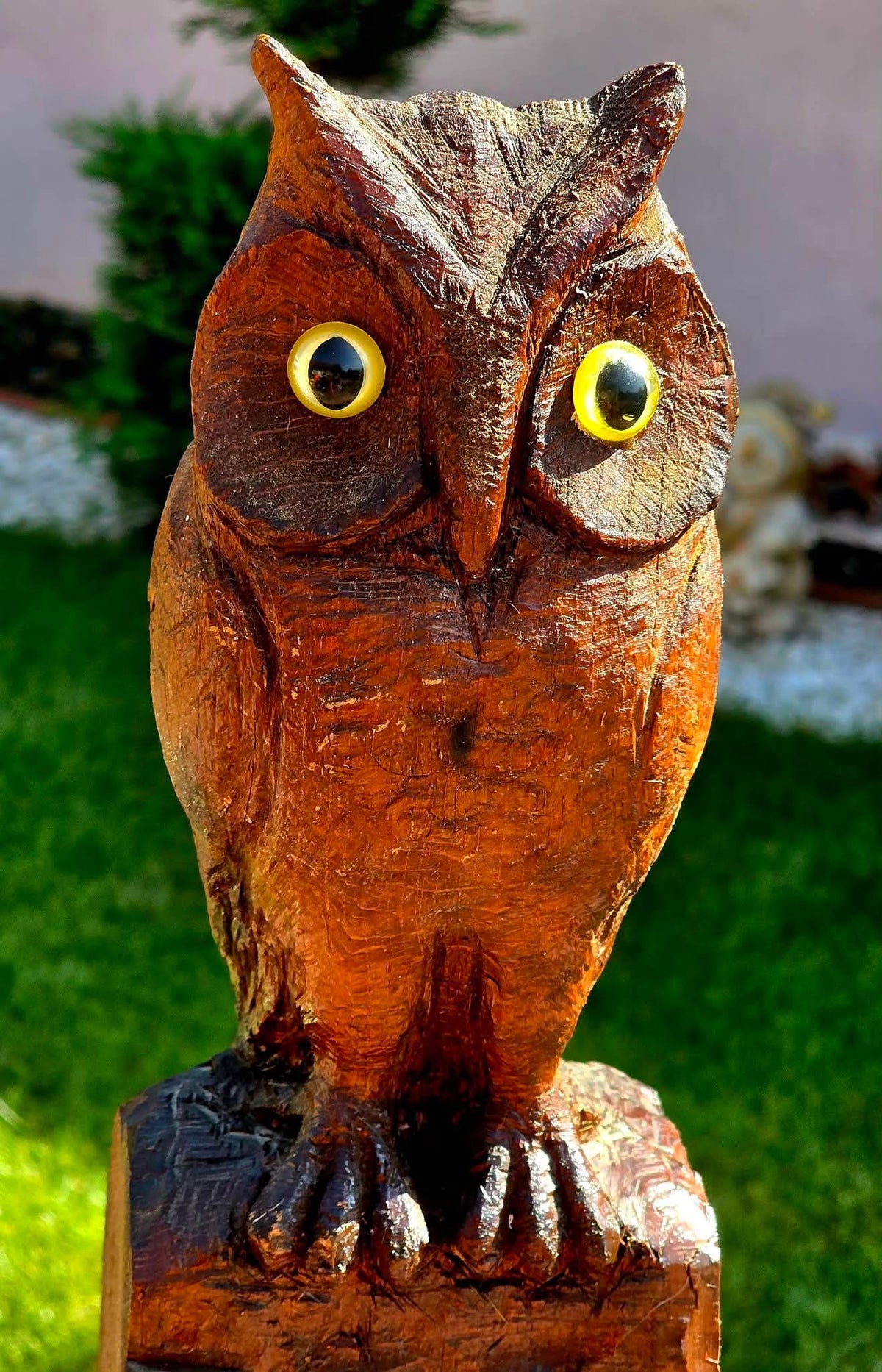 Sculptură Bufniță