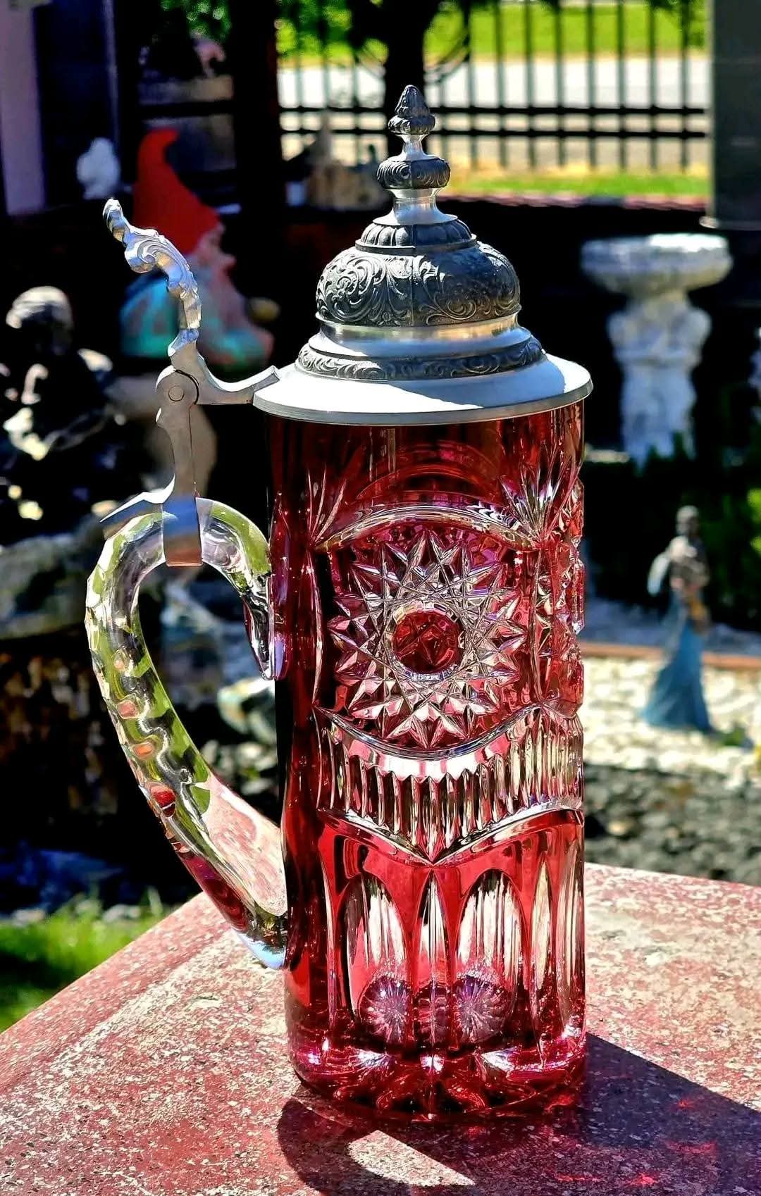 Halbă cristal masiv