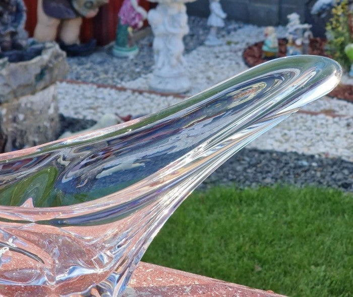 Fructieră din cristal masiv