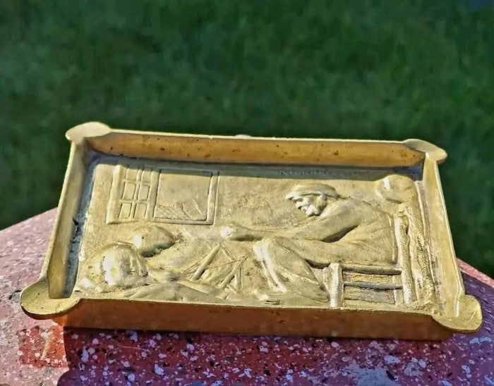 Scrumieră bronz