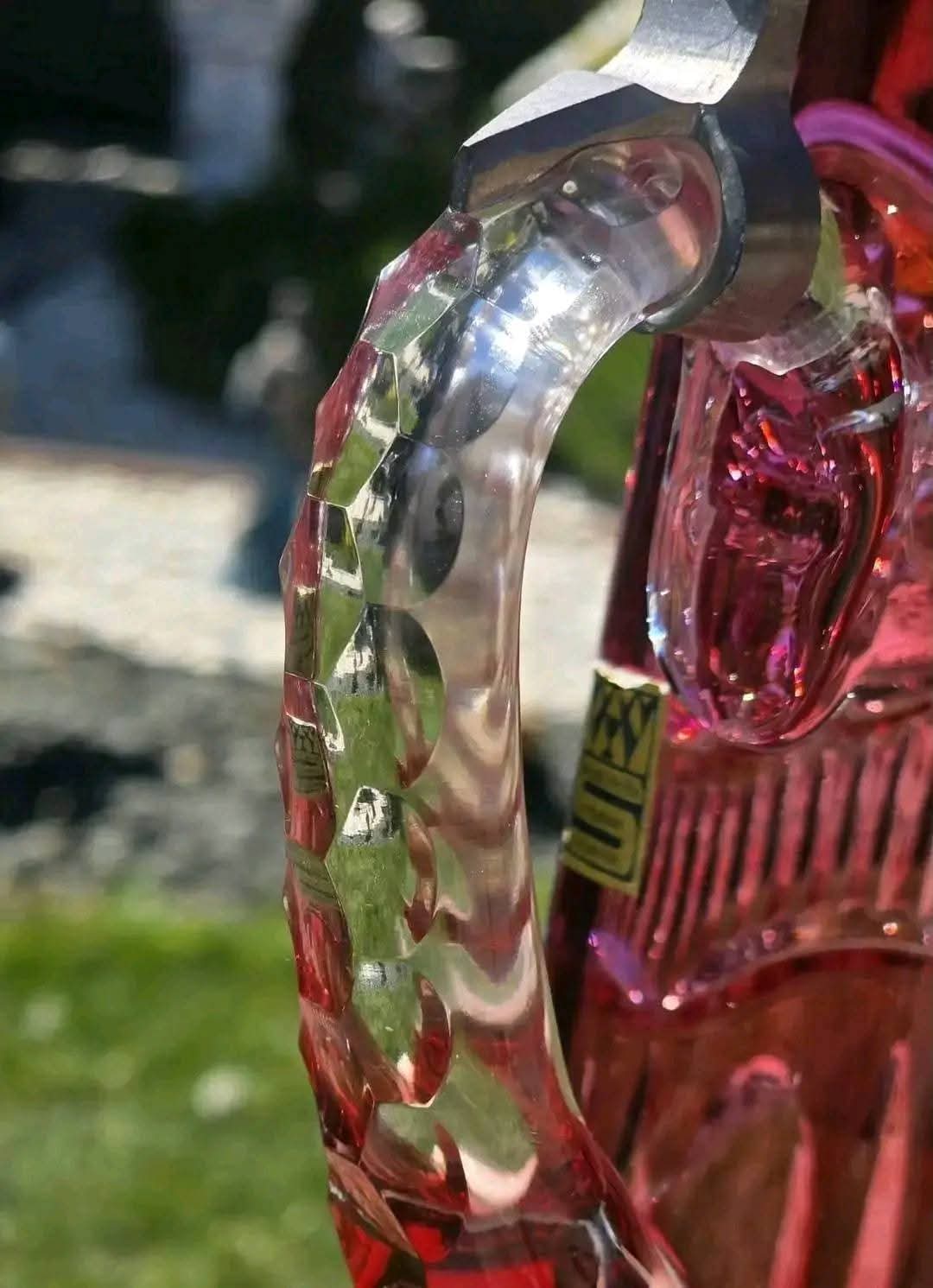 Halbă cristal masiv