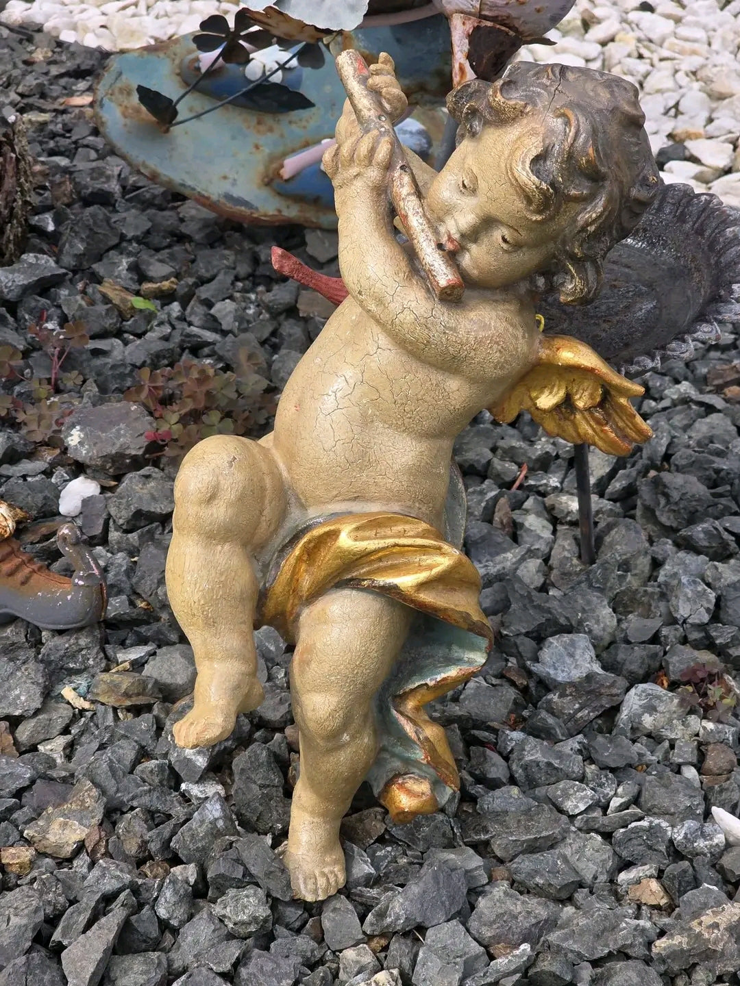 Statuetă Înger Flaut
