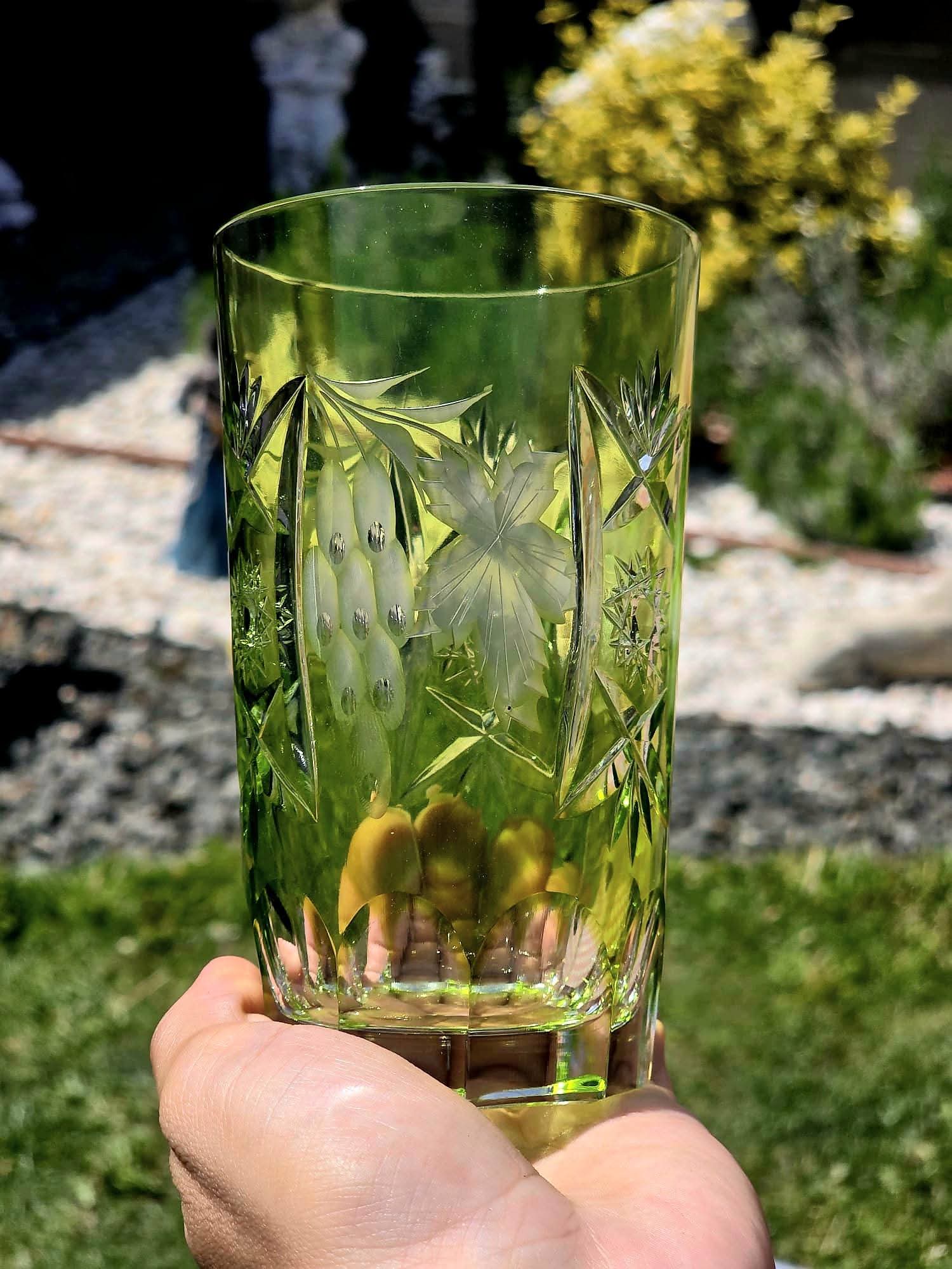 Set 6 Pahare Cristal