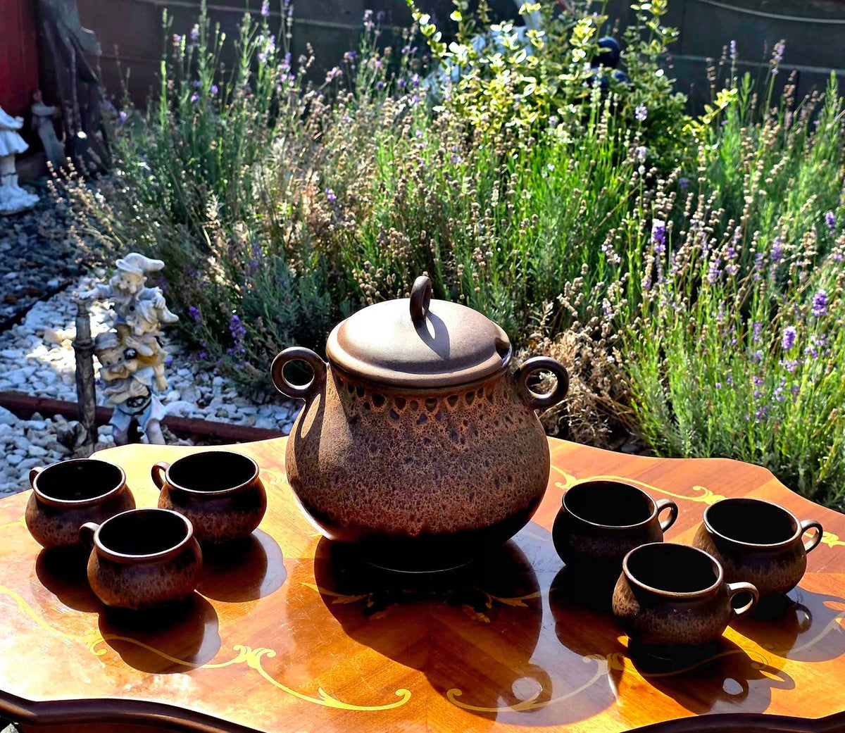 Set servire ceramică