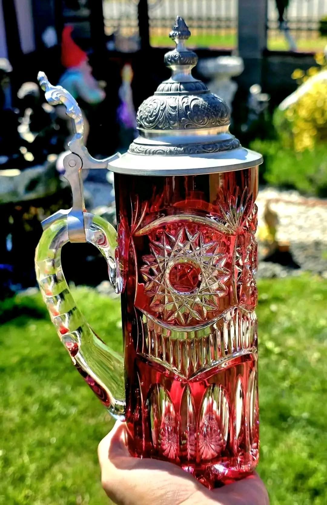 Halbă cristal masiv