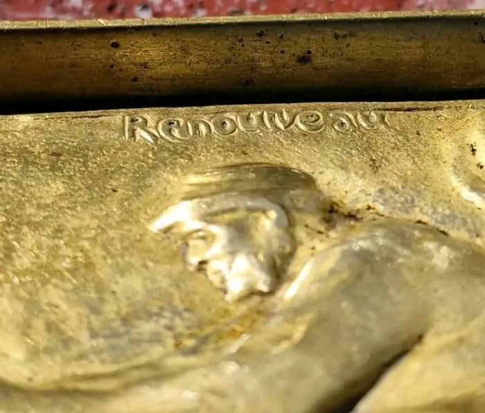 Scrumieră bronz