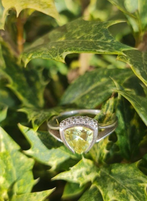 Inel Topaz Lemon