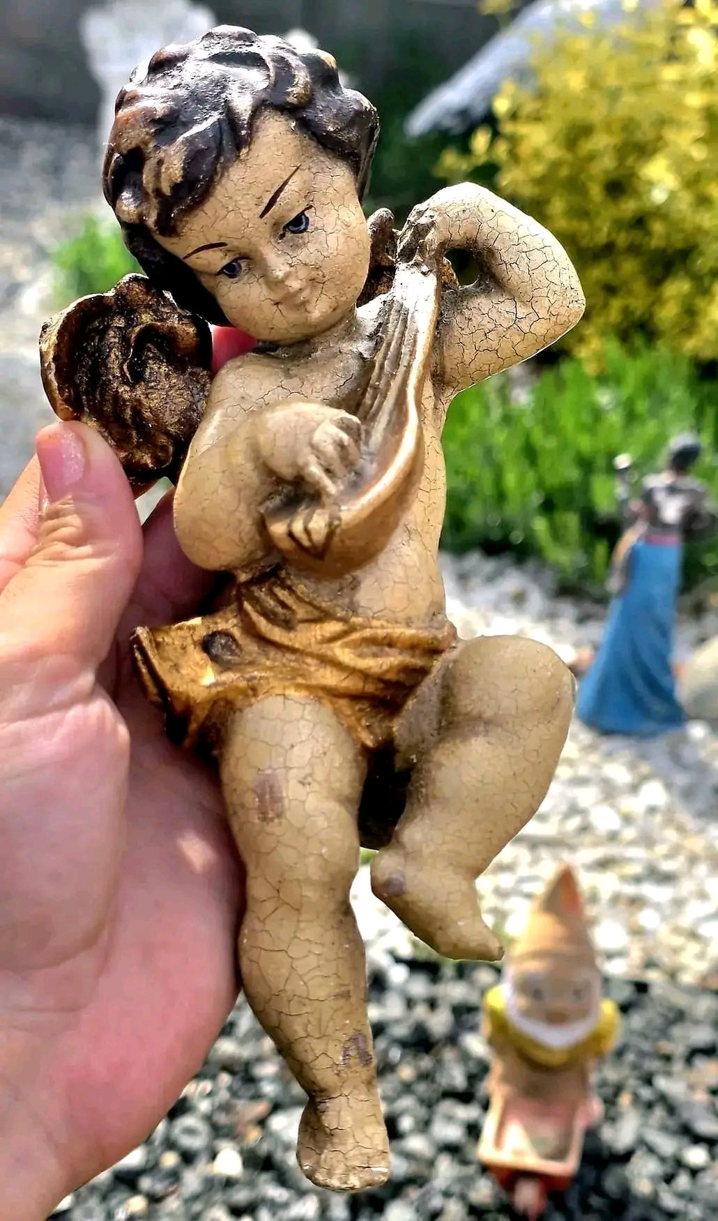 Statuetă Inger Craquelle